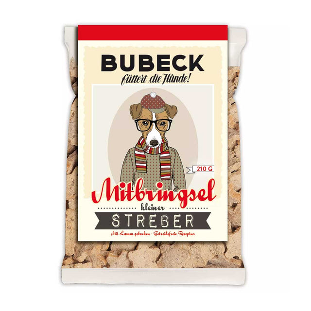 Bubeck Hundekekse Hipster Mitbringsel getreidefrei, 210g Hundekeks