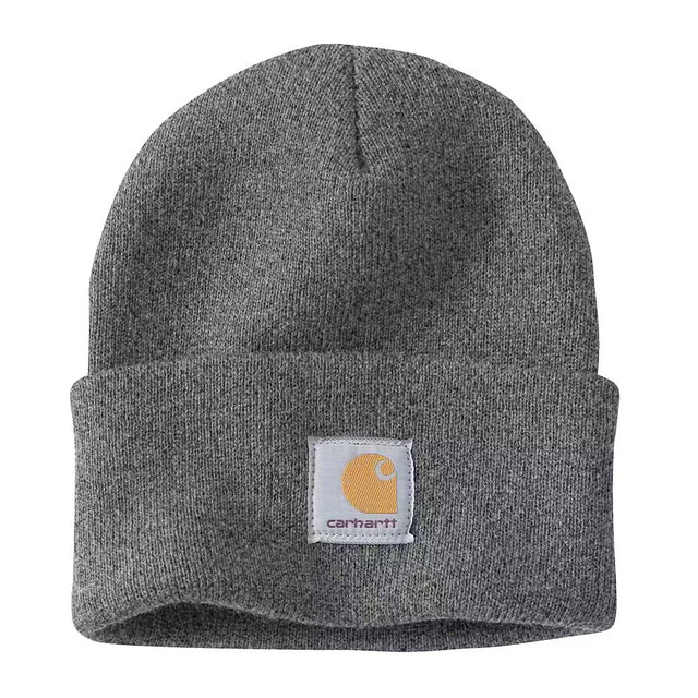 Carhartt Mütze Knit Cuffed Beanie Mütze Coal Heather