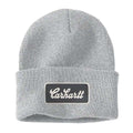 Carhartt Mütze Knit Cuffed Script Patch Mütze Heather Gray