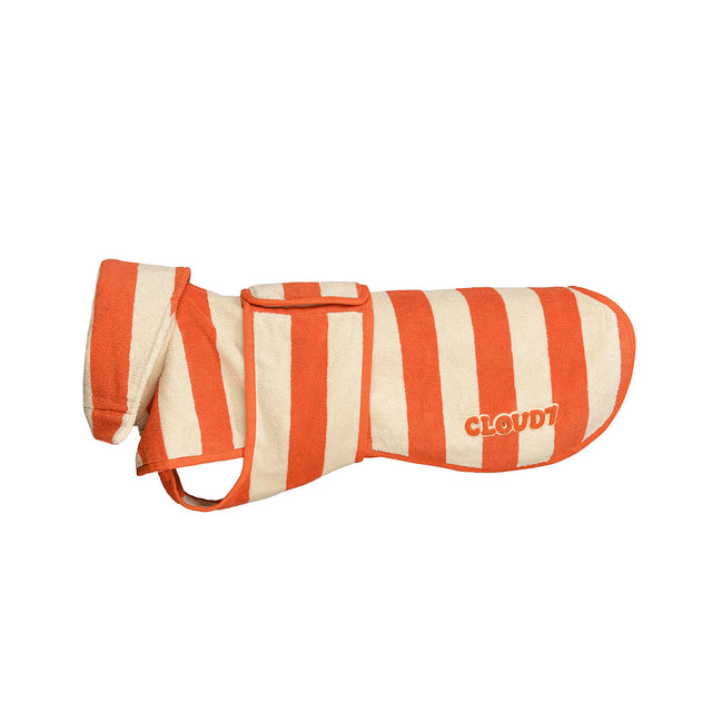 Cloud7 Hundebademantel Wannsee, Stripes Hundebademantel