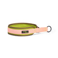 Cloud7 C-1 Zugstopp Halsband Air-Mesh AKTIV, Neon Green/Peach Hundehalsband