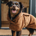 Cloud7 Hundebademantel Föhr, Caramel Hundebademantel