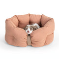 Cloud7 Hundebett LTTL Snoozy Linen-Mix Dusty Rose Hundebett