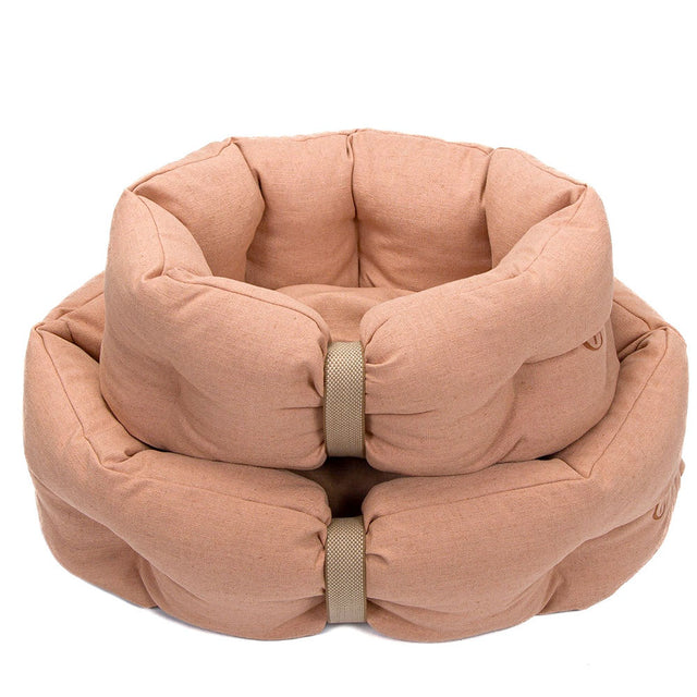 Cloud7 Hundebett LTTL Snoozy Linen-Mix Dusty Rose Hundebett