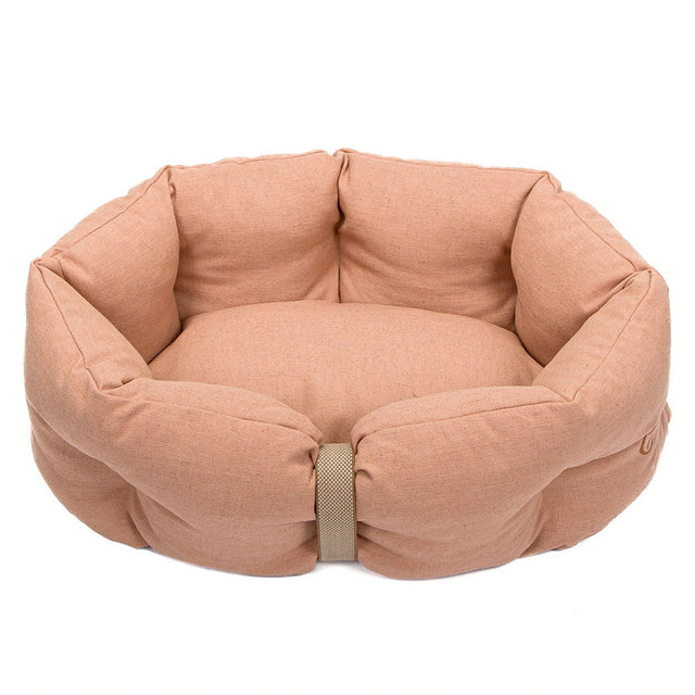 Cloud7 Hundebett LTTL Snoozy Linen-Mix Dusty Rose Hundebett Medium