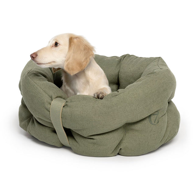 Cloud7 Hundebett LTTL Snoozy Linen-Mix Moss Hundebett