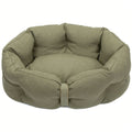 Cloud7 Hundebett LTTL Snoozy Linen-Mix Moss Hundebett Medium