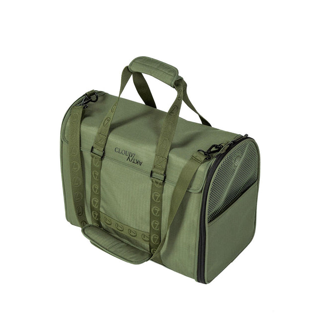 Cloud7 Hundeflugtasche AKTIV, Olive Hundetragetasche