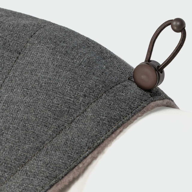 Cloud7 Hundemantel Brooklyn, Light Graphite Hundewintermantel