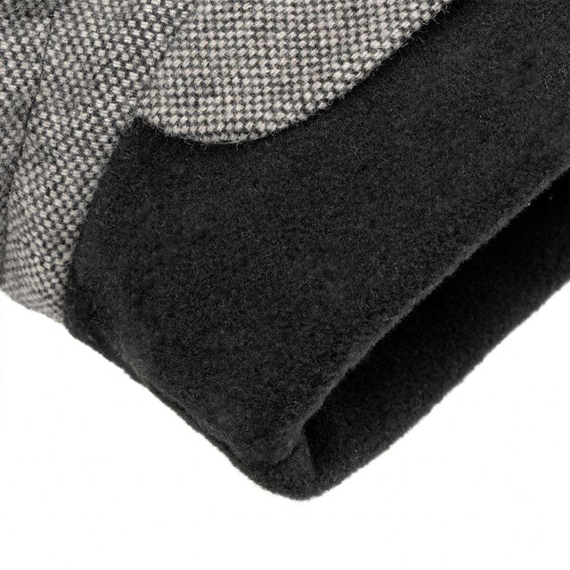 Cloud7 Hundemantel Dackel Brooklyn, Tweed Black Hundewintermantel