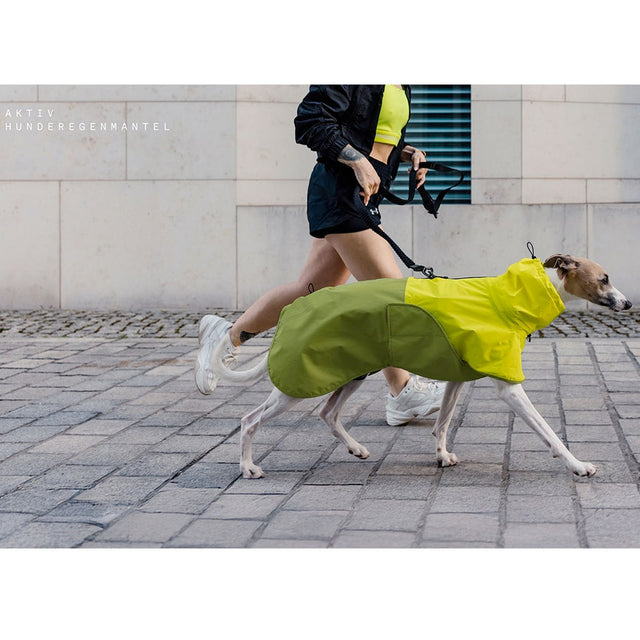 Cloud7 Hunderegenmantel AKTIV Peach/Neon Pink Hunderegenmantel