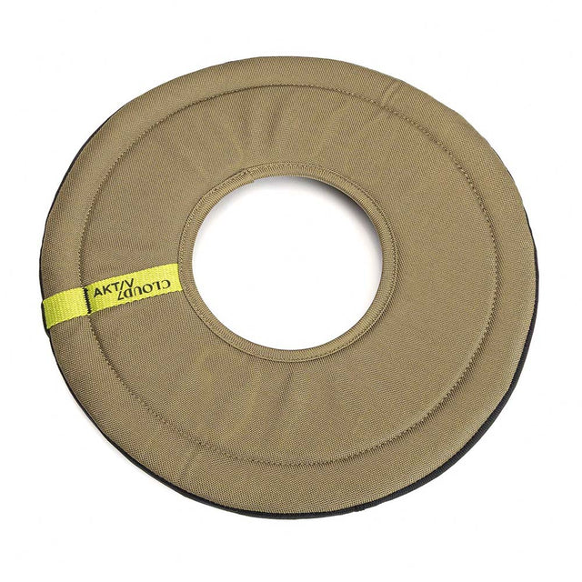 Cloud7 Hundespielzeug Frisbee AKTIV Khaki Wurfspielzeug