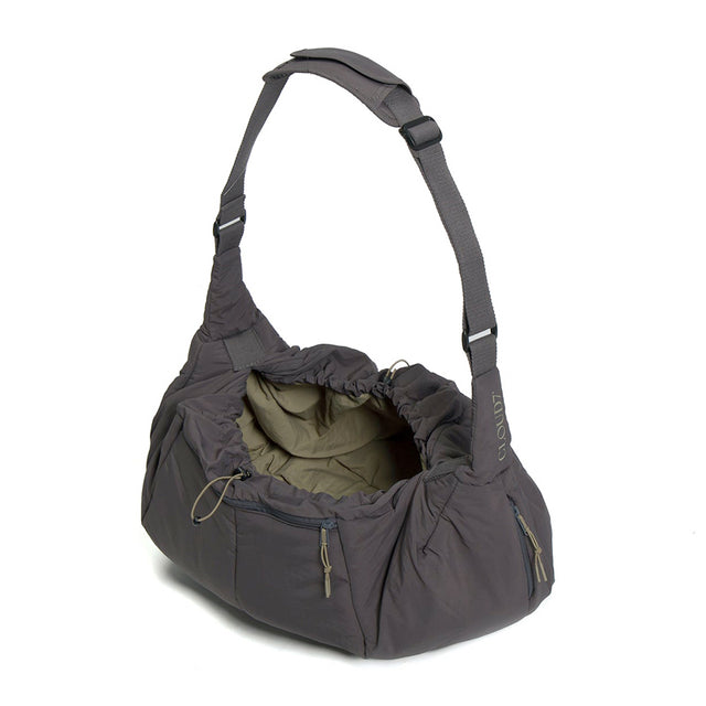 Cloud7 Hundeumhängetasche LTTL Puffer Dark Grey/Khaki Hundetragetasche