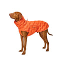 Cloud7 Wintermantel Alaska Seersucker, Orange Hundewintermantel