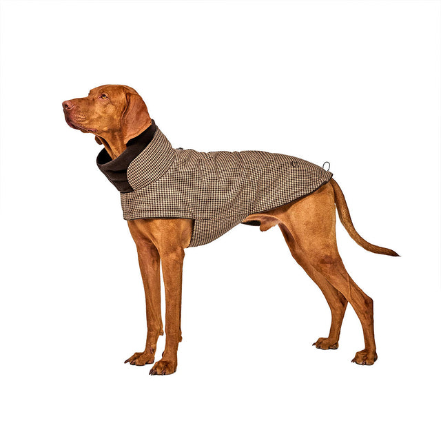 Cloud7 Hundemantel Brooklyn, Houndstooth Hundewintermantel