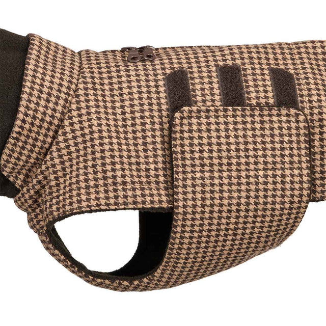 Cloud7 Hundemantel Dackel Brooklyn, Houndstooth Hundewintermantel