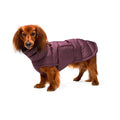 Cloud7 Hundemantel Dackel Alaska, Dark Aubergine Hundewintermantel