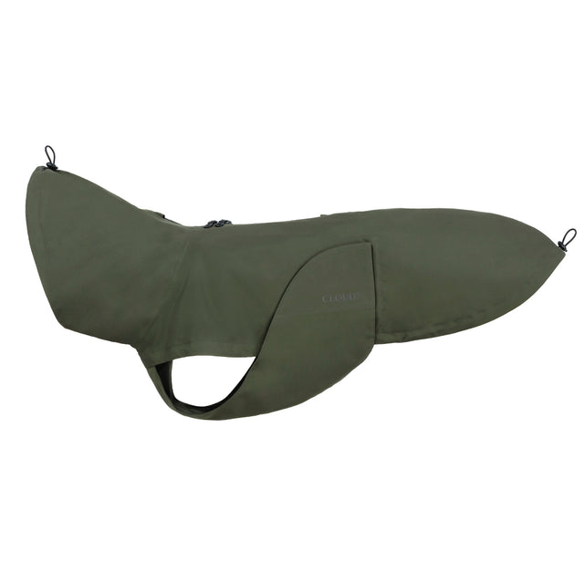 Cloud7 Hunderegenmantel Dublin 2.0 – Dackel, Dark Olive Hunderegenmantel