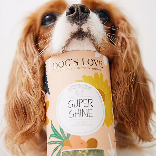 Dog's Love Kräutermischung SUPER SHINE, 70g Nahrungsergänzungsmittel für Hunde