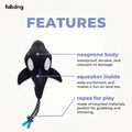 Fabdog Floatie Whale Wasserspielzeug