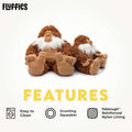 Fabdog Fluffy Big Foot Stoffspielzeug