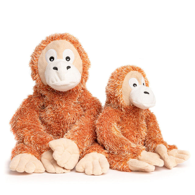 Fabdog Fluffy Orang-Utan Stoffspielzeug
