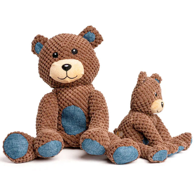 Fabdog Hundespielzeug Floppy Teddy Bear Stoffspielzeug