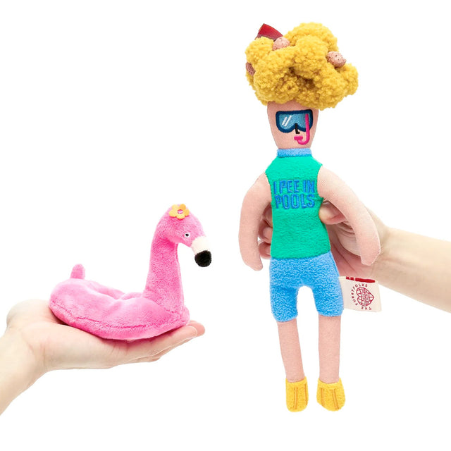 The FurryFolks Hundespielzeug, Flamingo Hooman Interaktiv