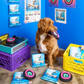 The FurryFolks Hundespielzeug, Vinyl Interaktiv