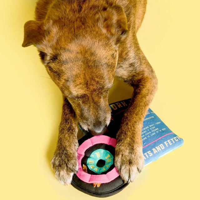 The FurryFolks Hundespielzeug, Vinyl Interaktiv