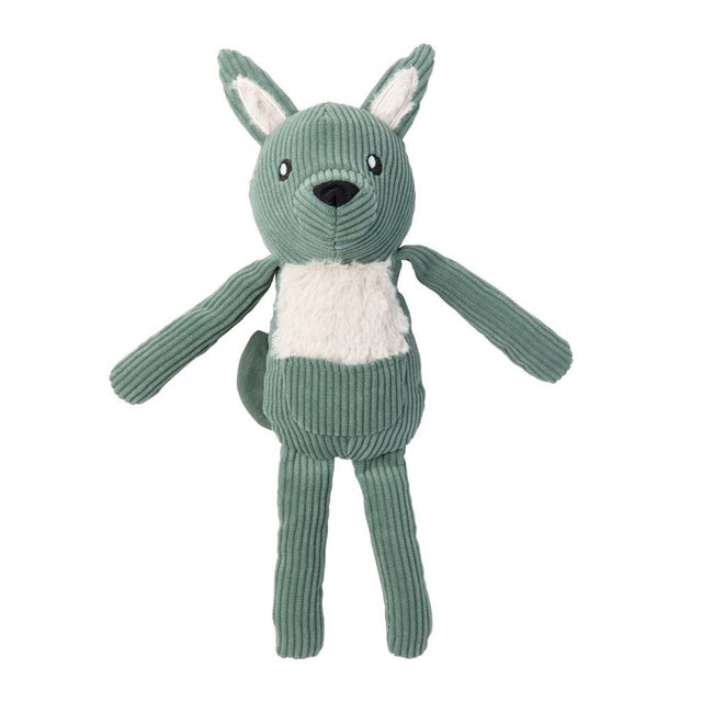 FuzzYard Hundespielzeug Kangaroo, Myrtle Green Stoffspielzeug