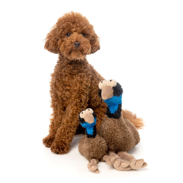 FuzzYard Hundespielzeug Nasties, Oz the Emu Stoffspielzeug