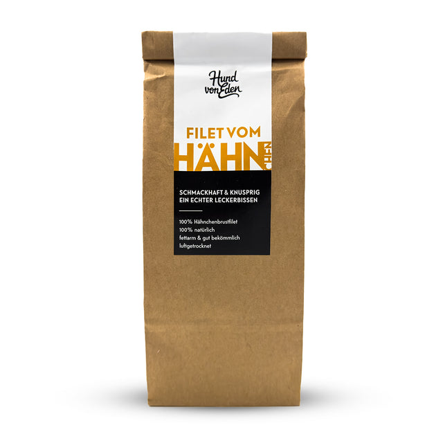 Hund von Eden Filet vom Hänhnchen, 200g Fleischsnacks