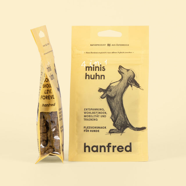 Hanfred 4in1 Minis Huhn – Fashionable Edition Funktionssnack