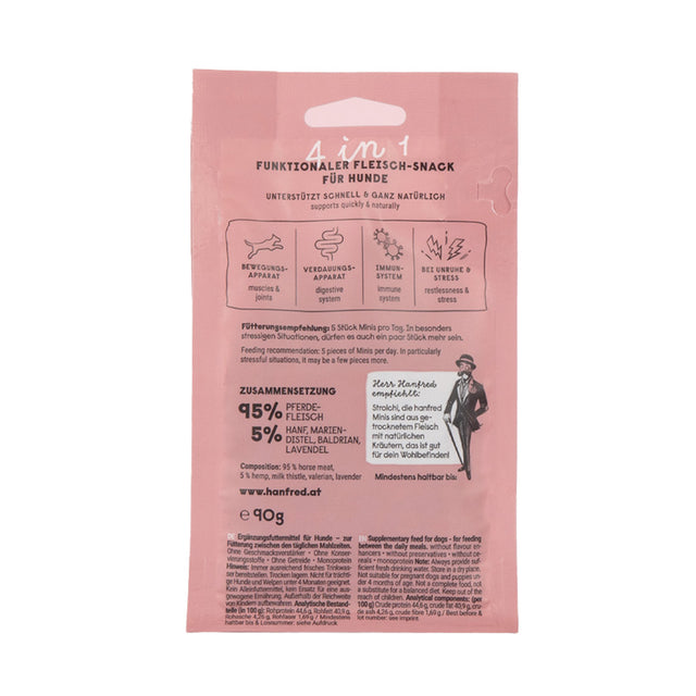Hanfred 4in1 Minis Pferd – Fashionable Edition Funktionssnack
