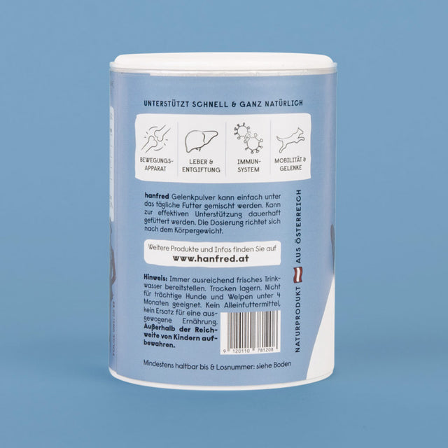 Hanfred Athro SOS Gelenk-Fit, 65g Nahrungsergänzungsmittel für Hunde