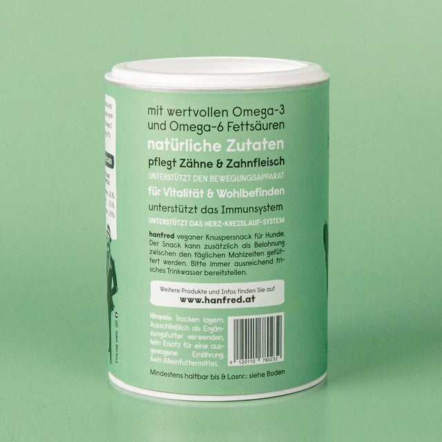 Hanfred Hanfsamen Crunchies, 90g Funktionssnack
