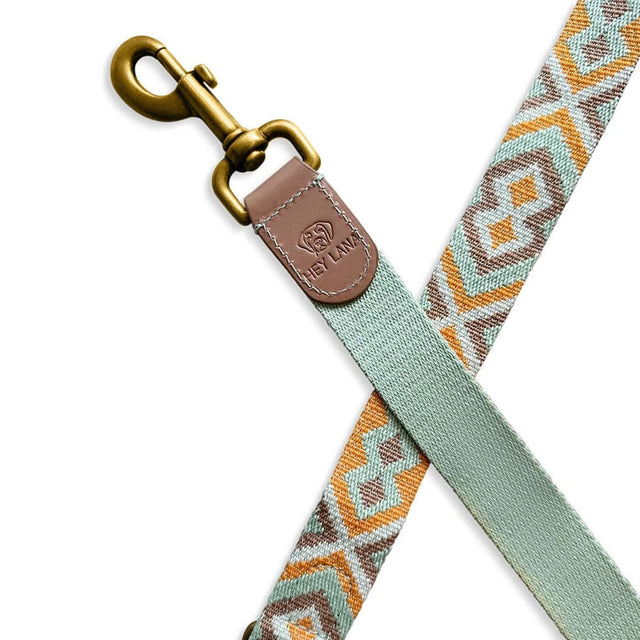 Hey Lana Hundeführleine, 3-fach verstellbar, 2m – Mint/Orange Hundeleine
