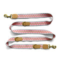 Hey Lana Hundeführleine, 3-fach verstellbar, 2m – Pink/Beige Hundeleine