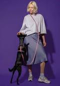 HOT DOGGIES Hundeleine Hands-Free, Lily Coral Hundeleine