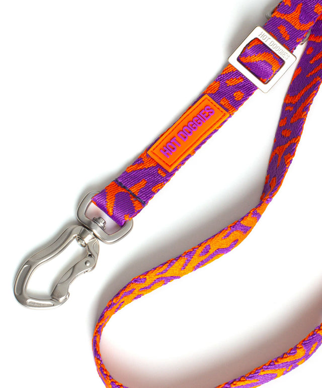 HOT DOGGIES Hundeleine Hands-Free, Poppy Sunrise Hundeleine