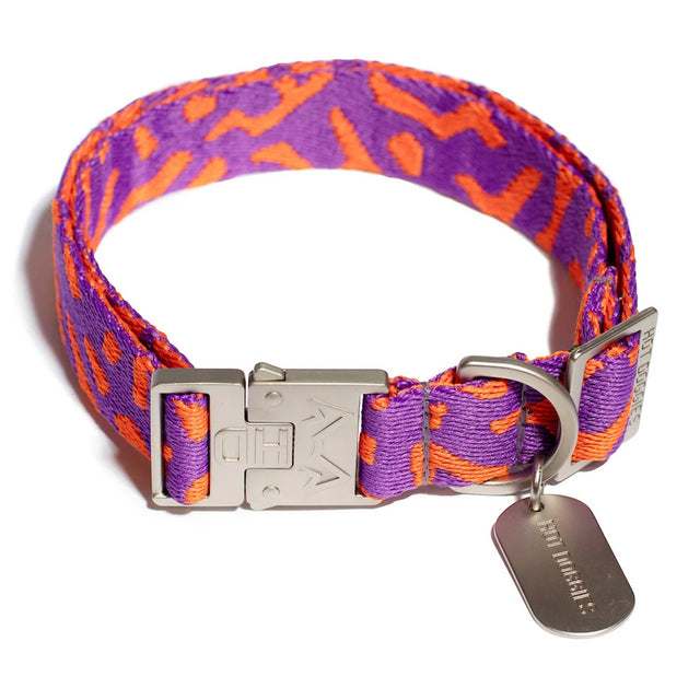 HOT DOGGIES Hundehalsband, Poppy Sunrise Hundehalsband