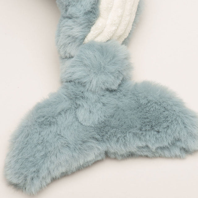 HuggleHounds Hundespielzeug Knottie Mobie the Whale Stoffspielzeug