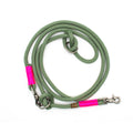 Studio am Meer Hundetauleine Avocado mit Neonpink Hundeleine