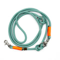 Studio am Meer Hundetauleine Seagreen mit Neonorange Hundeleine