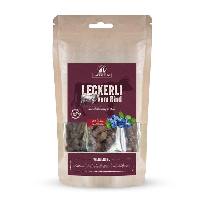 Lakefields Manufaktur Hundeleckerli vom Rind Fleischsnacks