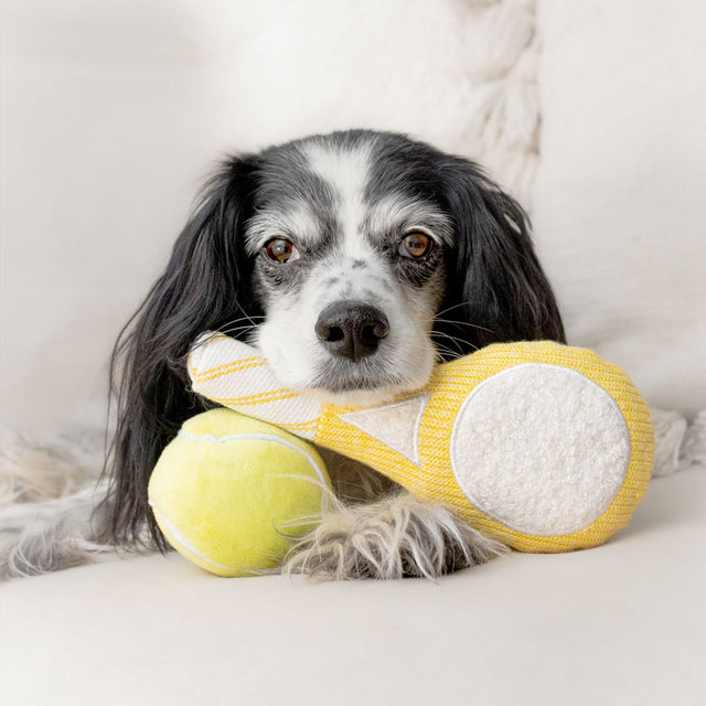 Lambwolf Collective Hundespielzeug TENNIS POP Stoffspielzeug