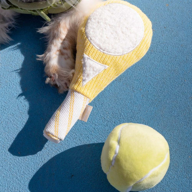 Lambwolf Collective Hundespielzeug TENNIS POP Stoffspielzeug