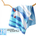 lumiies The Beach Towel – Dackel, Blue Lagoon (80x160 cm) Hundehandtuch