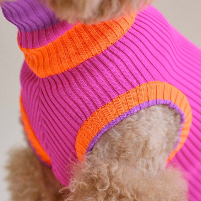 lumiies Hundepullover The Glow Jumper, Electric Sunset Hundepullover